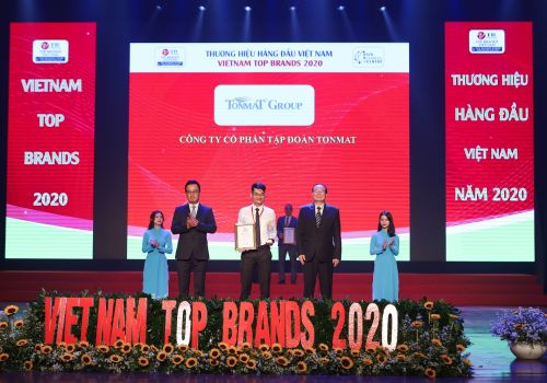 TONMAT Group entered the Top 10 leading brands in Vietnam in 2020